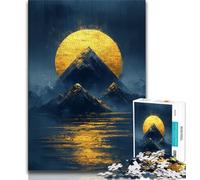 Puzzles 1000 pièces pour Adultes et Adolescents, Jésus doré, Puzzles pour Adultes, Anti-Stress, défi Difficile, décoration d'intérieur, Jouets (Taille 75x50cm)