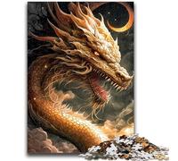 Puzzles 1000 pièces pour Adultes et Adolescents, Jeu éducatif, Fantaisie Cosmique, Dragon, Jeux familiaux, Jeu éducatif pour Anniversaire et Noël, 50x75cm