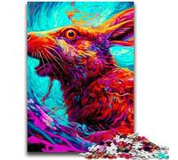Puzzles 1000 pièces pour Adultes et Adolescents, Jouets Lapins, Jeux éducatifs, Anti-Stress, Collection d'artistes, Beaux-Arts 50x75cm