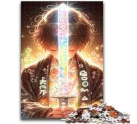 Puzzles 1000 pièces pour Adultes et Adolescents, Jouets mystérieux Ninja Samouraï, Jeux éducatifs, Anti-Stress, Collection d'artistes, Beaux-Arts 50x75cm