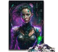 Puzzles 1000 pièces pour Adultes et Adolescents, Jouets pour Filles néon, Jeux éducatifs, Anti-Stress, Collection d'artistes, Beaux-Arts 50x75cm