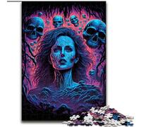 Puzzles 1000 pièces pour Adultes et Adolescents, La Peur de l'inconnu, Jeux, Jouets, Cadeaux d'anniversaire Uniques pour Les Enfants de 14 Ans et Plus (Taille 26x38cm)