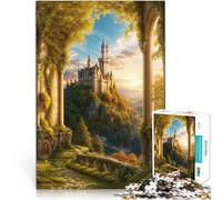 Puzzles 1000 pièces pour Adultes et Adolescents L'Eirie étrange Fabriqué en Carton Convient aux 14 Ans et Plus Jouets Cadeaux pour la Famille en Cadeau pour Toute la Famille et Les Amis。
