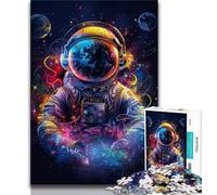 Puzzles 1000 pièces pour Adultes et Adolescents Magnifiques Puzzles d'astronautes pour Adultes, Jeux Amusants, décoration Murale, Cadeaux d'anniversaire et de Noël Uniques (Taille 75x50cm)