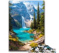 Puzzles 1000 pièces pour Adultes et Adolescents Magnifiques Puzzles de Montagnes et de Lacs pour Adultes, Jouets éducatifs et éducatifs, Jeux familiaux, Anniversaires et Cadeaux Uniques (38x26cm)