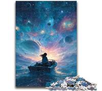 Puzzles 1000 pièces pour Adultes et Adolescents, Navire de rêve, défi d'intelligence cérébrale, Jouets addictifs, Cadeau Amusant pour Les 14 Ans et Plus, 50x75cm