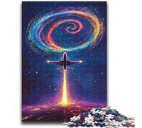 Puzzles 1000 pièces pour Adultes et Adolescents, Plan coloré, à partir de 14 Ans Difficile à réaliser, mais Amusant et Humoristique Superbes Cadeaux et Jouets 38x26cm