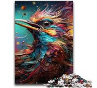 Puzzles 1000 pièces pour Adultes et Adolescents Puzzles colorés à Motif de moineaux pour Adolescents, avec Affiche et fiche de Questions-réponses pour Les 14 Ans et Plus (26x38cm)
