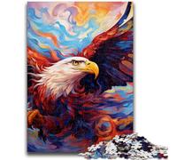 Puzzles 1000 pièces pour Adultes et Adolescents Puzzles d'aigle colorés pour Adolescents Un pour Toute la Famille (50x75cm)