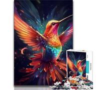 Puzzles 1000 pièces pour Adultes et Adolescents Puzzles d'oiseaux colibris pour Adolescents Apprentissage éducatif pour est idéal comme Cadeau pour Toute la Famille 38x26cm