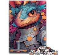Puzzles 1000 pièces pour Adultes et Adolescents Puzzles Dragon Rider pour Adolescents, éducatifs et éducatifs pour Toute la Famille (26x38cm)