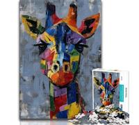 Puzzles 1000 pièces pour Adultes et Adolescents, Style Basquiat, pour stimuler Le Cerveau, Jouets addictifs pour cultiver la Patience et améliorer la mémoire (38x26cm)
