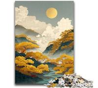 Puzzles 1000 pièces pour Adultes et Adolescents, Style Japonais, Jeux éducatifs sur Le thème de la Montagne, décoration d'intérieur, Jeu éducatif pour Anniversaire et Noël, 26x38cm