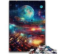 Puzzles 1000 pièces pour Adultes et Adolescents, Univers coloré, 1000 pièces pour Adolescents, Jeux éducatifs, décoration d'intérieur, Convient pour la décoration de Bureau, 50x75cm