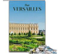 Puzzles 1000 pièces pour Adultes et Adolescents, Visite de Versailles, Jouets éducatifs et éducatifs, Cadeaux d'anniversaire Uniques pour Les 14 Ans et Plus, 50x75cm