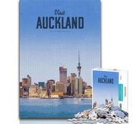 Puzzles 1000 pièces pour Adultes et Adolescents : Visitez Auckland, séjour Relaxant, tuez Le Temps et améliorez l'amour Entre Couples (75 x 50 cm)