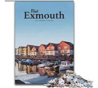 Puzzles 1000 pièces pour Adultes et Adolescents, visitez Exmouth, Jeux éducatifs, décoration d'intérieur, Collection d'artistes, Beaux-Arts (50x75cm), 1000 pièces