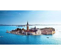 Puzzles 1000 pièces pour Adultes et Enfants Villes insulaires Italiennes Jeux de décompression éducatifs Puzzle de Loisirs Puzzles de paysages Jouets 26x38CM