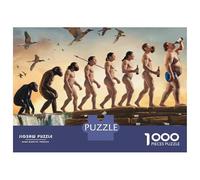 Puzzles 1000 Pièces pour Adultes Evolution of Drinking Puzzle pour Adultes Jeux Amusants Cadeaux pour Femmes Aide À Stimuler Le Cerveau 70x50cm/1000pcs