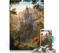 Puzzles 1000 pièces pour Adultes Explorer Fait de Papier，pour Les 14 Ans et Plus Jeux Amusants pour Les familles Cadeau d'anniversaire。Taille：26x38cm/10.24x14.96pouce
