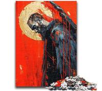Puzzles 1000 pièces pour Adultes Fantasy Angel Knight, pour Jeu éducatif, défi, Cadeau d'anniversaire, décoration Murale (75x50cm)