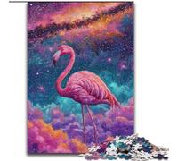 Puzzles 1000 pièces pour Adultes Fantasy Flamingo Impossible Puzzles pour Adultes 26X38CM Cadeau Parfait pour Les Parents, Les Amoureux, Les Amis - 14 Ans et Plus