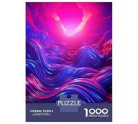 Puzzles 1000 Pièces pour Adultes Futuristic Synth Harmonies Puzzle Adulte, Jeu Manuel, Décoration Murale, Cadeaux pour Amis Et Famille 52x38cm/1000pcs