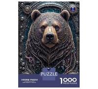 Puzzles 1000 Pièces pour Adultes Galactic Bear Chronicles Puzzle Adulte, Jeu Manuel, Décoration Murale, Cadeaux pour Amis Et Famille 38x26cm/1000pcs
