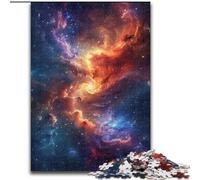 Puzzles 1000 pièces pour Adultes Galaxie colorée en Bois, pour Noël et Le Nouvel an, Cadeau de Vacances 50x75cm, activité de Jeu familiale captivante pour Une soirée