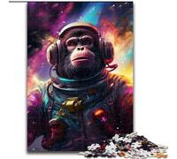 Puzzles 1000 pièces pour Adultes Galaxies Gorilles Puzzles 1000 pièces pour Adultes Casse-tête Stimulant pour Adolescents, soirée de Jeux en Famille Amusante (Taille 50x75cm)
