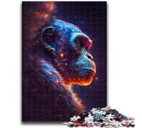 Puzzles 1000 pièces pour Adultes Galaxy Art Monkey Learning Jouets éducatifs Jeux de Famille Cadeaux pour Amis et Famille 50x75cm