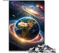 Puzzles 1000 pièces pour Adultes Galaxy Fantasy Planet Jigsaw Parfait pour s'amuser en Famille à Noël, Thanksgiving, Les Anniversaires et Pâques (Taille : 26x38cm)