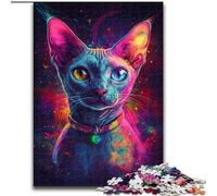 Puzzles 1000 pièces pour Adultes Galaxy Hippo Puzzles en Bois, Jeu Familial interactif, décoration d'intérieur DIY, Cadeau Stimulant pour Le Cerveau 1000 pièces(50x75cm)