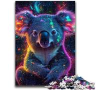 Puzzles 1000 pièces pour Adultes Galaxy Leopard, défi d'intelligence cérébrale, Jouets addictifs, Cadeau Amusant pour Les 14 Ans et Plus, 26x38cm