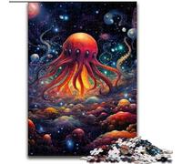 Puzzles 1000 pièces pour Adultes Galaxy Octopus Puzzles Taille 26x38cm Parfait pour s'amuser en Famille, Jeux de société, Cadeaux de fête d'anniversaire