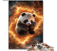 Puzzles 1000 pièces pour Adultes Galaxy Panda Jigsaw Activité à Domicile pour Les Vacances, Les Anniversaires et Les soirées de Jeux en Famille (Taille : 50x75cm)
