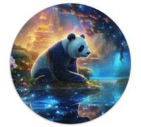 Puzzles 1000 pièces pour Adultes Galaxy Panda Puzzles pour Adultes Jeu interactif Familial, Cadeau Artisanal avec Illustrations colorées (67,5x67,5cm)