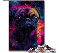 Puzzles 1000 pièces pour Adultes Galaxy Raccoon Puzzles pour Un Divertissement Relaxant de 1000 pièces, Cadeau de Noël idéal et décoration d'intérieur (Taille 26x38cm)