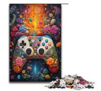 Puzzles 1000 pièces pour Adultes Gamepad Plants Puzzle Jeu Pratique décoration intérieure Unique et Cadeaux 1000 pièces (38 x 26 cm)