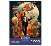 Puzzles 1000 Pièces pour Adultes Global Cityscape Urban Elegance Puzzle Adulte, Jouet, Décoration Murale, Décoration Intérieure, Idéal comme Cadeau pour Toute La Famille 70x50cm/1000pcs