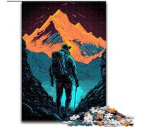Puzzles 1000 pièces pour Adultes Golden Mountain Adventure Puzzles pour Adultes Taille 50x75cm Idéal pour Les Amoureux, Cadeau Parfait de Noël, du Nouvel an, de la Saint-Valentin