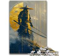 Puzzles 1000 pièces pour Adultes, Golden Warrior, pour Adolescents, Anti-Stress, défi Difficile, Cadeaux du Père Noël Secret (50x75cm)