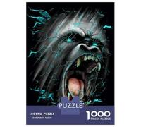 Puzzles 1000 Pièces pour Adultes Gorilla T Shirts for Men Puzzle Adulte, Jeu De Réflexion, Une Œuvre d'art, Activités Amusantes À La Maison, 52x38cm/1000pcs