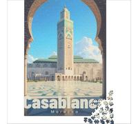 Puzzles 1000 pièces pour Adultes Hassan II Mosque