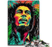 Puzzles 1000 pièces pour Adultes, Homme Marijuana, Puzzles pour Adolescents, Anti-Stress, Vacances à la Maison, Tuer Le Temps, Améliorer l'amour Entre Couples (75x50cm)