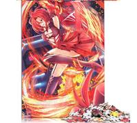 Puzzles 1000 pièces pour Adultes Houkai Gakuen Murata Himeko Puzzle en Bois œuvre de 19,7 x 29,5 Pouces