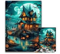 Puzzles 1000 pièces pour Adultes, Jeu coloré en Carton, Jeu interactif Familial, Cadeau Artisanal avec Illustrations colorées 26x38cm / 10,23x14,96 Pouces