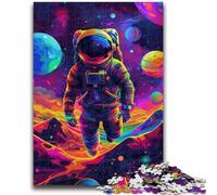 Puzzles 1000 pièces pour Adultes, Jeu Familial d'astronautes, Anti-Stress, défi Difficile, adapté aux Couples, 50x75cm