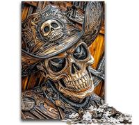 Puzzles 1000 pièces pour Adultes, Jeu Familial de squelettes, Anti-Stress, défi Difficile, adapté aux Couples, 50x75cm