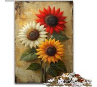 Puzzles 1000 pièces pour Adultes, Jeux éducatifs et éducatifs, avec Affiche et fiche de Questions-réponses (26x38cm)